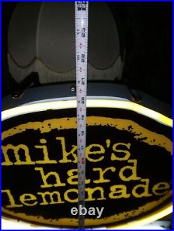 Mikes Hard Lemonade Cold Hard Refreshing Vintage Beer Sign Bar Neon Light 20x23