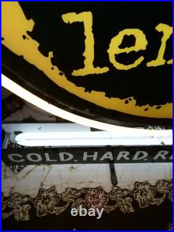 Mikes Hard Lemonade Cold Hard Refreshing Vintage Beer Sign Bar Neon Light 20x23