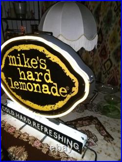 Mikes Hard Lemonade Cold Hard Refreshing Vintage Beer Sign Bar Neon Light 20x23