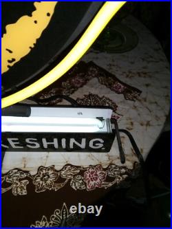 Mikes Hard Lemonade Cold Hard Refreshing Vintage Beer Sign Bar Neon Light 20x23