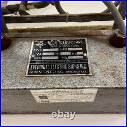 Miller Lite Beer Neon Sign Everbrite 26 x 21 Vintage