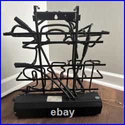 Miller Lite Neon Sign Blinking Lighthouse Unique Vintage Lamp Light 16 X 18