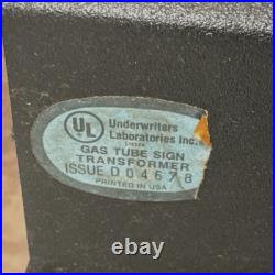 Miller Lite Neon Sign Blinking Lighthouse Unique Vintage Lamp Light 16 X 18