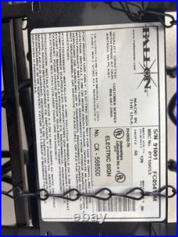 Molson Canadian Beer Neon Sign Vintage Working Window Advertisement Man Cave