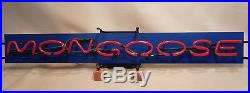 Mongoose Collectible Vintage Classic Dealer's Neon Sign - New In Box