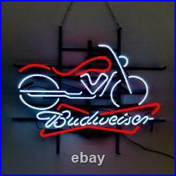Motorcycle Custom Vintage Garage Room Decor Neon Sign
