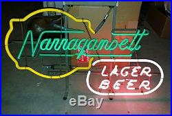 Narragansett Beer 4 color vintage neon sign