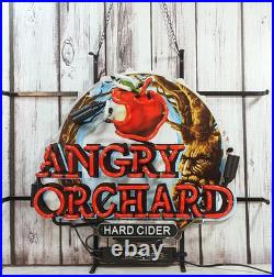 Neon Signs Beer Bar Bedroom Angry Orchard Hard Cider Sign Glass Neon Signs for O