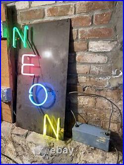 Neon sign Shop Studio vintage Comes With Heavy Duty Transformer Advertising