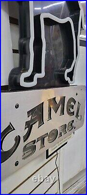 Neon sign vintage? Camel Store Approximately 22 X 26 Inch
