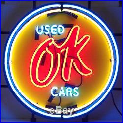 Neonetics 5CHVOK Chevy Vintage Ok Used Cars Neon Sign