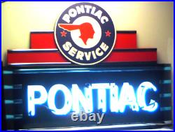 Neonetics'Pontiac Art Deco' neon sign vintage style neon art