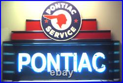 Neonetics'Pontiac Art Deco' neon sign vintage style neon art