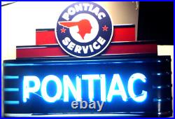 Neonetics'Pontiac Art Deco' neon sign vintage style neon art