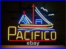New Boat Pacifico Handmade Bistro Real Glass Vintage Neon Sign