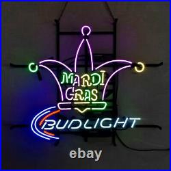 New Mardi Gras Bvd Light Decor Wall Vintage Real Glass Gift Lamp Neon Sign