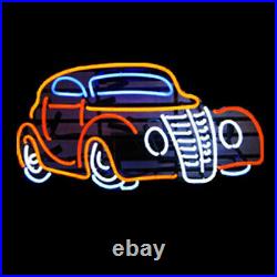 New Vintage Car Open Neon Sign 19x15 Real Glass Car Pub Store Shop Wall Decor New Vintage Car Open Neon Sign 19x15 Real Glass Car Pub Store Shop Wall Decor
