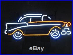 New Vintage Old Car Man Cave Garage Neon Sign 18x14