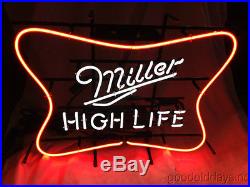 New Vintage Style Miller High Life Neon Beer Sign