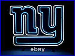 New York Giants Garage Lamp Wall Neon Sign Vintage Glass Express Shipping
