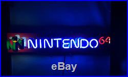Nintendo 64 Store/Rec Room Display Neon SIGN High Quality Vintage Very Rare