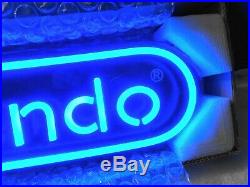 Nintendo Blue Neon Vintage Authentic Noa Sign Display Complete In Box New Sealed