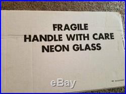 Nintendo GameCube Neon Vintage Rare Display Sign SEALED IN ORIGINAL BOX NOS