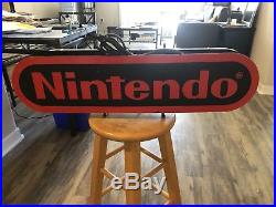Nintendo Vintage Neon Sign Model NESM37XB Rare Display Working Perfectly