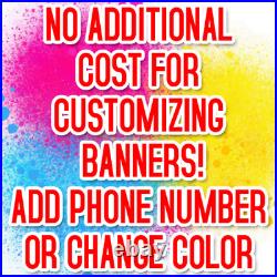 OPEN VINTAGE NEON Advertising Vinyl Banner Flag Sign Many Sizes USA