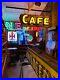 ORIGINAL_Vintage_CAFE_Double_Sided_NEON_SIGN_Antique_PATINA_Mancave_Restaurant_01_pn