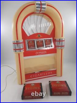 Old Clubmaster Cigarillos Neon Sign Display Advertising Rarity Vintage Old Clubmaster Cigarillos Neon Sign Display Advertising Rarity Vintage