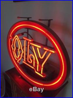 Olympia Beer OLY Vintage Neon Beer Sign