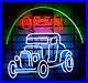 Open_Car_Vintage_Auto_Neon_Sign_Real_Glass_Light_Tube_Gameroom_Beer_Bar_Pub_01_onm