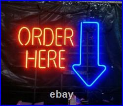 Order Here Arrow Vintage Neon Light Sign Night Wall Custom 17