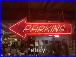 Original Parking Drive-In Movie Neon Sign Vintage Neon Sign Man Cave