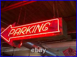 Original Parking Drive-In Movie Neon Sign Vintage Neon Sign Man Cave