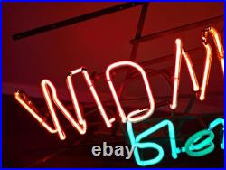 Original Vintage 1980s Widmer Bier Neon Sign Hanging Widmer Brothers Beer Neon