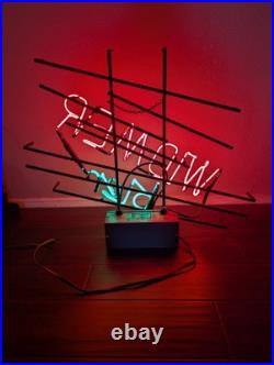 Original Vintage 1980s Widmer Bier Neon Sign Hanging Widmer Brothers Beer Neon