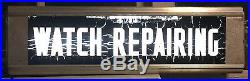 Original Vintage, Neon Products Inc. NPI, Watch Repairing Sign, Light, Rare