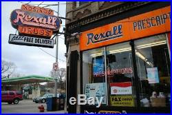 Original Vintage Rexall drug Neon marquee Sign