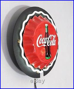 Original vintage 90s shops Coca Cola neon Wall Light Lamp Advertising Sign