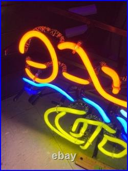 PICK UP ONLY? RARE VINTAGE Corona Seaplane Neon Beer Bar Aviation Sign Light