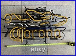 PICK UP ONLY? RARE VINTAGE Corona Seaplane Neon Beer Bar Aviation Sign Light