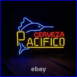 Pacifico Swordfish Neon Light Sign Vintage Style Bar Wall Gift Glass 17