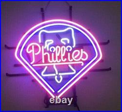 Philadelphia Sport Vintage Style Neon Sign Shop Club Open Garage Decor 24x20