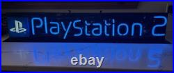 PlayStation 2 Neon Collector's Vintage Store Sign 41.5 L x 8 H