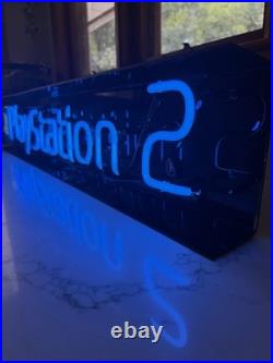 PlayStation 2 Neon Collector's Vintage Store Sign 41.5 L x 8 H