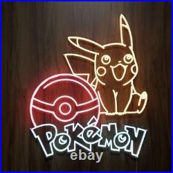Pocket Monster LED Neon Sign 36x24 Light Man Cave Beer Bar Vintage Wall Decor Pocket Monster LED Neon Sign 36x24 Light Man Cave Beer Bar Vintage Wall Decor