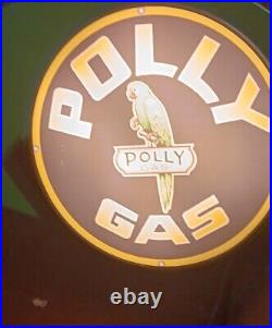 Polly GAS Vintage Look Indoor Sign Mancave Neon Light Neon Sign 24x24