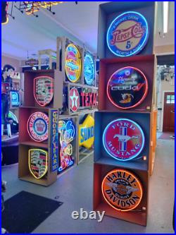 Polly Gas Neon Sign / Polly Petro Garage Signs / Petroliana Oil Vintage Man Cave